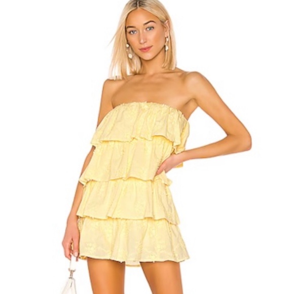 Tularosa strapless dress - Picture 1 of 6